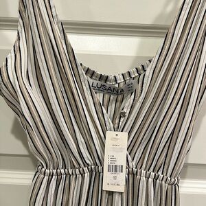 Anthropology Lusana new with tags romper size xs